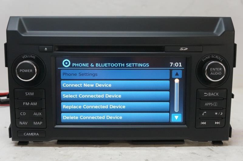 2017-2019 Nissan Titan Radio CD Navigation GPS Apps Phone Display OEM 25915EZ22E - Alshned Auto Parts