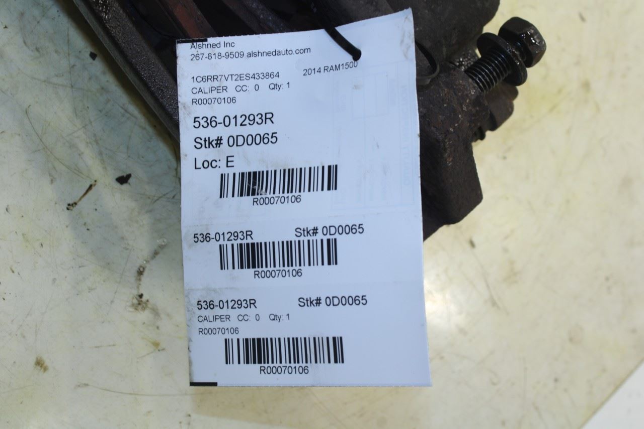 2012-2018 RAM 1500 Crew Cab Laramie Front Right Brake Disc Caliper 68157610AA - Alshned Auto Parts