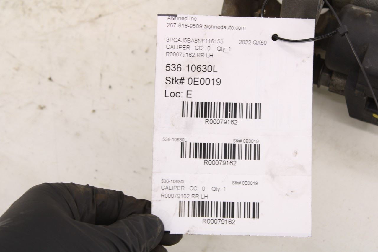 2019-25 Infiniti QX50 LUXE Rear Left Driver Side Brake Disc Caliper 44011-5NA1A - Alshned Auto Parts