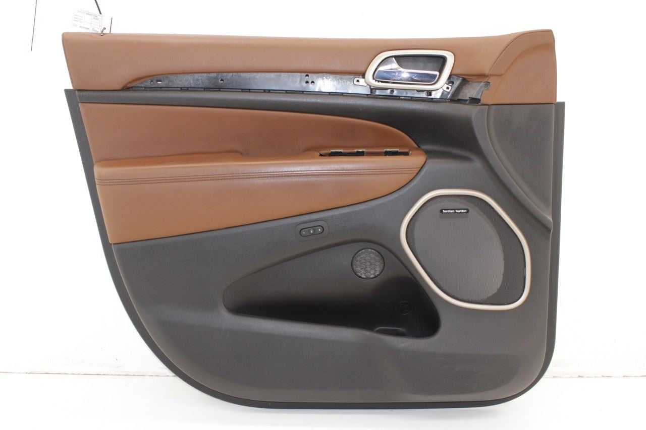 2017 Jeep Grand Cherokee Summit Front Left Side Door Trim Panel 5SU692T5AD OEM - Alshned Auto Parts