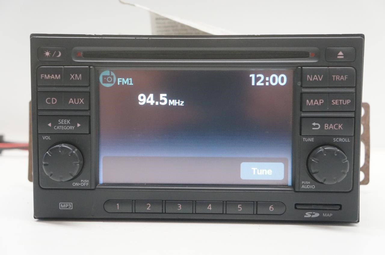 2010-2012 Nissan Sentra Navigation Audio Radio Receiver w/ Display 25915-ZT53A - Alshned Auto Parts
