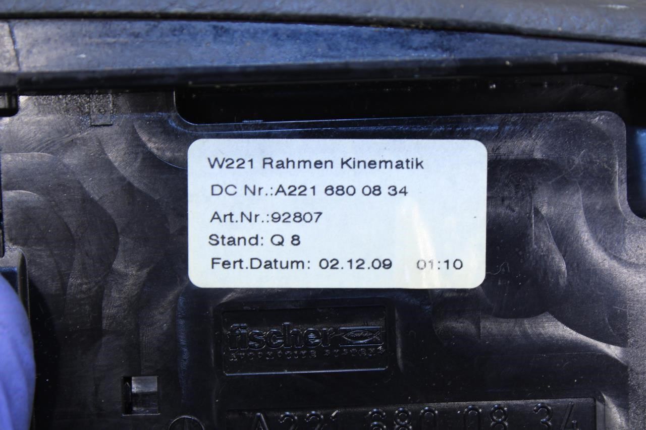 07-13 Mercedes-Benz S550 Dash Console CD Player Cover Trim Panel 221-680-08-34 - Alshned Auto Parts