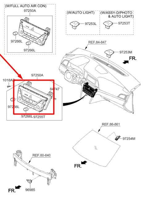2017-18 Hyundai Elantra AC Heater Temperature Climate Control 97250-F20624X OEM1