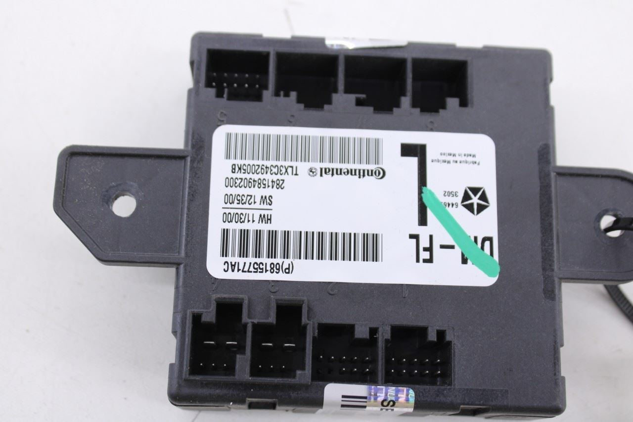 2014 Jeep Grand Cherokee Limited Front Left Door Control Module 68155771AC OEM9