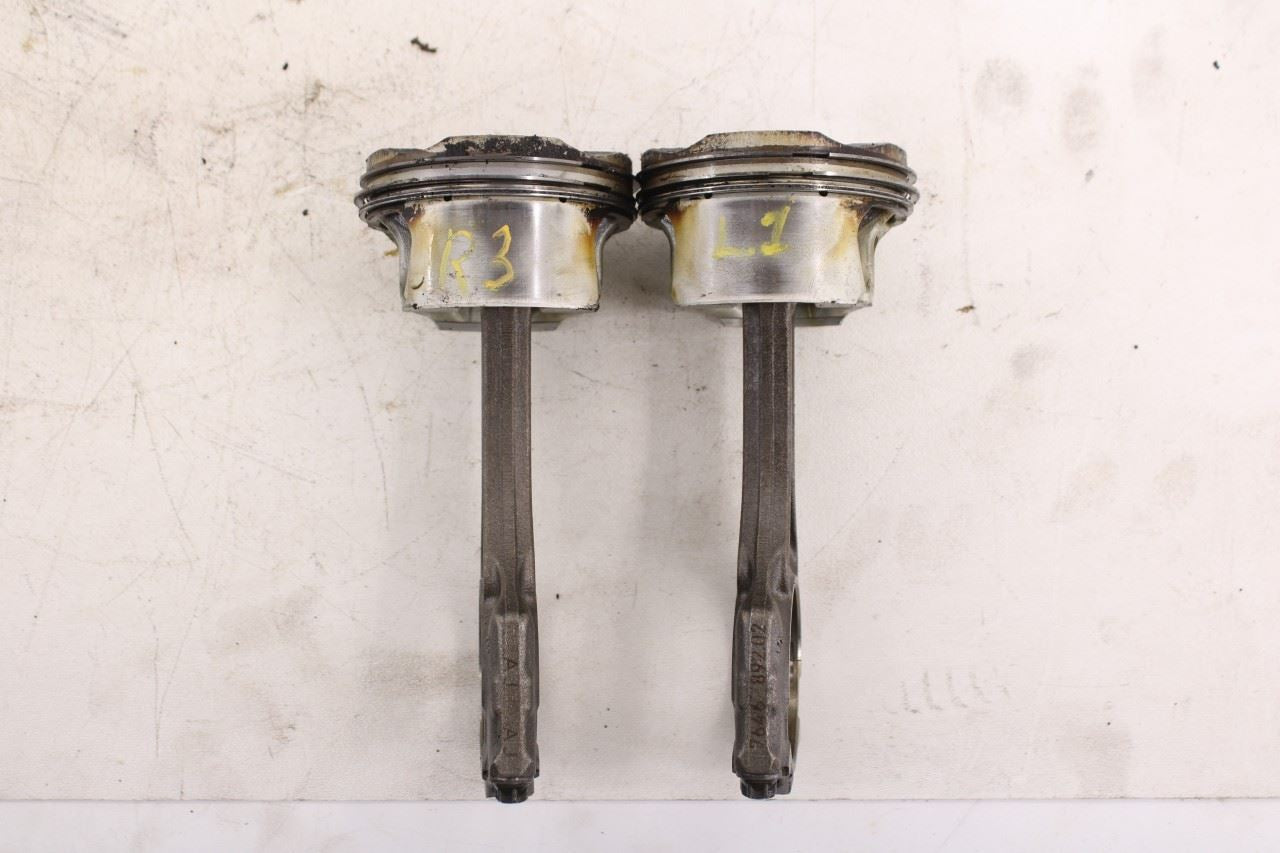 13-15 BMW 750i xDrive 4.4L Twin Turbo Engine Piston with Connecting Rod Set of 87