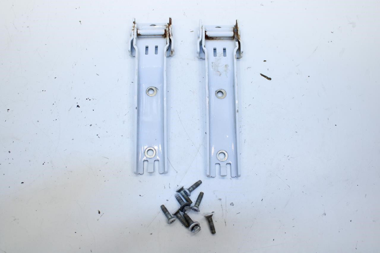 07-18 Jeep Wrangler Rear Tailgate Hinge Pair Up and Low w/ Bolts 55395401AH OEM - Alshned Auto Parts