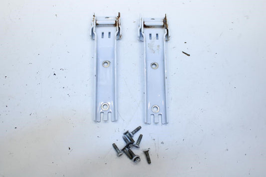 07-18 Jeep Wrangler Rear Tailgate Hinge Pair Up and Low w/ Bolts 55395401AH OEM - Alshned Auto Parts