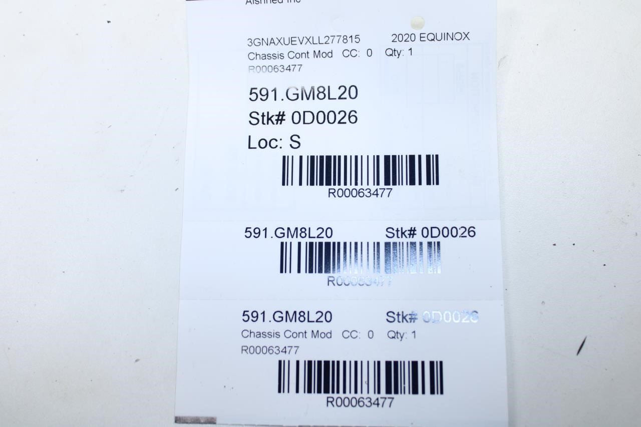 2018-2021 Chevrolet Equinox LT Serial Data Gateway Control Module 13524288 OEM - Alshned Auto Parts