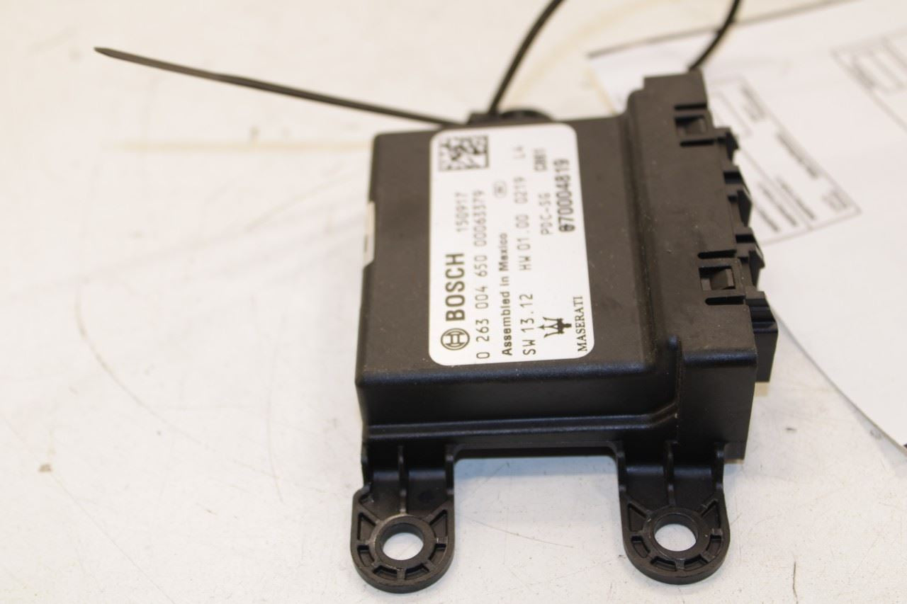 2014-16 Maserati Ghibli S Q4 3.0L Parking Assist Sensor Control Module 670004819 - Alshned Auto Parts