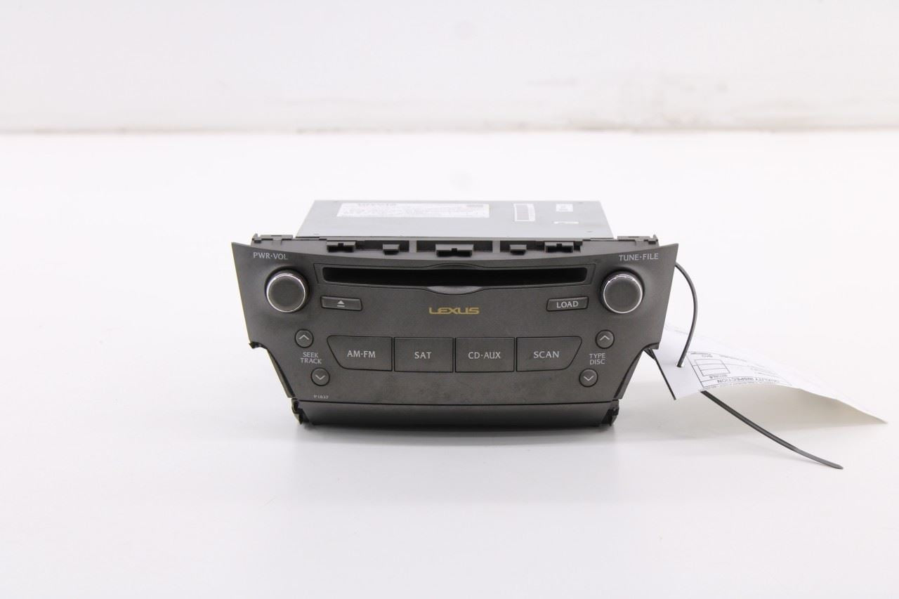 2010-15 Lexus IS250 Pioneer Radio Faceplate Control Panel w Receiver 86120-53A10 - Alshned Auto Parts