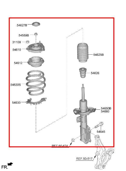 2024-26 Hyundai Elantra SE 2.0L FWD Front Passenger RH Side Shock Strut Absorber - Alshned Auto Parts