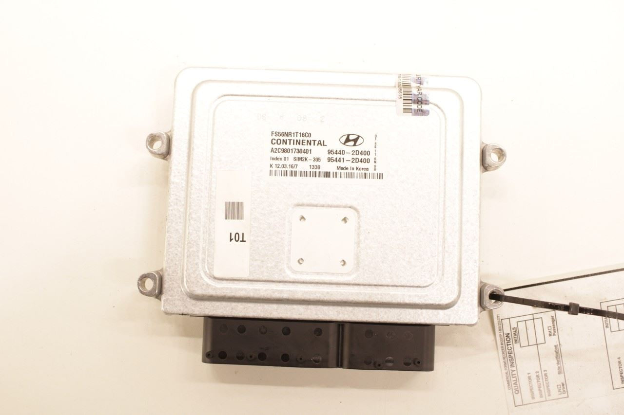 2015-2017 Hyundai Veloster Turbo 1.6L Transmission Computer Control Module TCM - Alshned Auto Parts