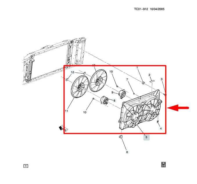 10-13 GMC Sierra 1500 SLE 5.3L Dual Radiator Cooling Fan Motor Assy 84006595 OEM - Alshned Auto Parts