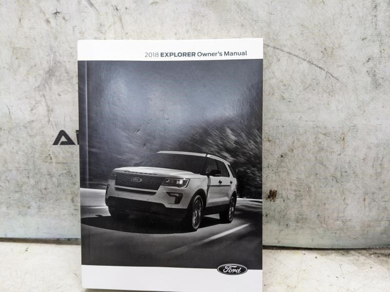 2018 Ford Explorer Owners Manual Set with Case JL2J-19A321-AC OEM - Alshned Auto Parts