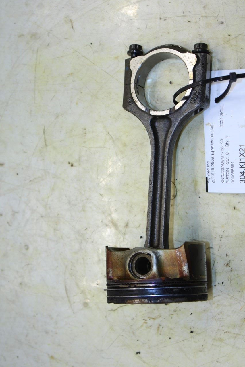 2020-2022 Kia Soul LX 2.0L Engine Piston No 3 w/ Connecting Rod 23510-2E420 OEM - Alshned Auto Parts