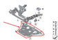 2010-2015 BMW 750Li xDrive AWD Front Under Body Belly Pan Reinforcement Plate - Alshned Auto Parts
