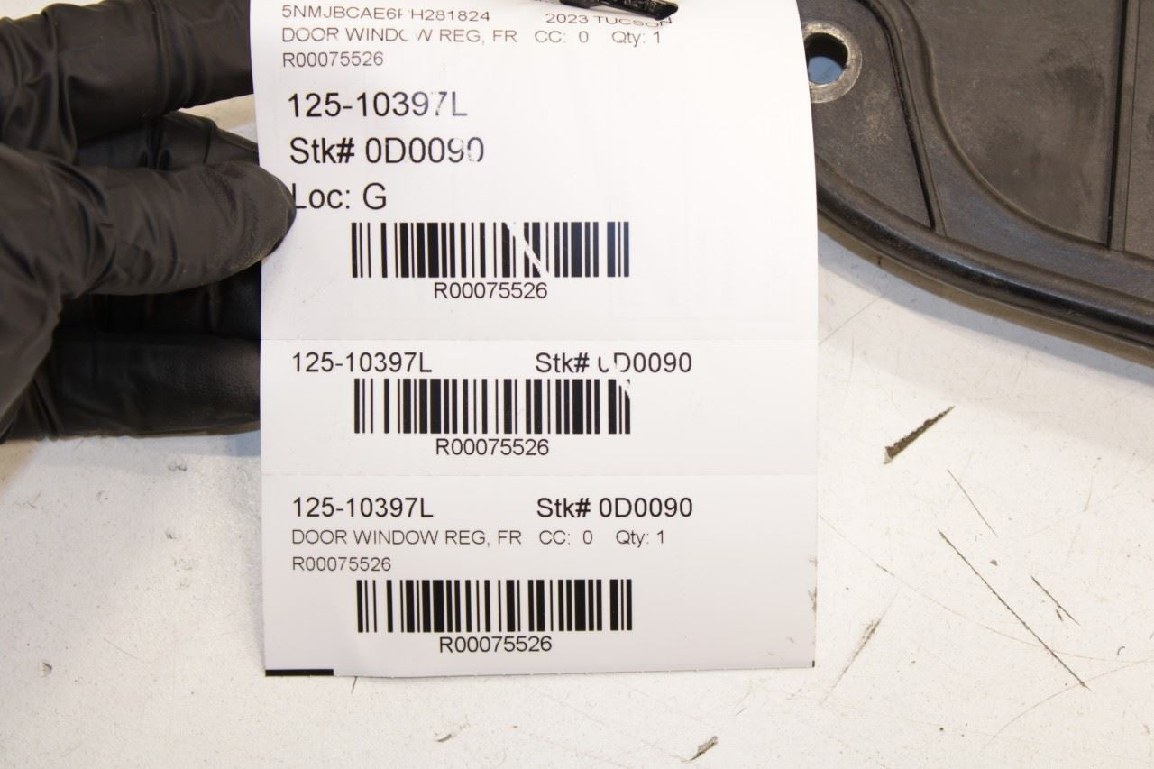 22-25 Hyundai Tucson SEL Front Left Door Window Regulator w/ Carrier and Speaker - Alshned Auto Parts