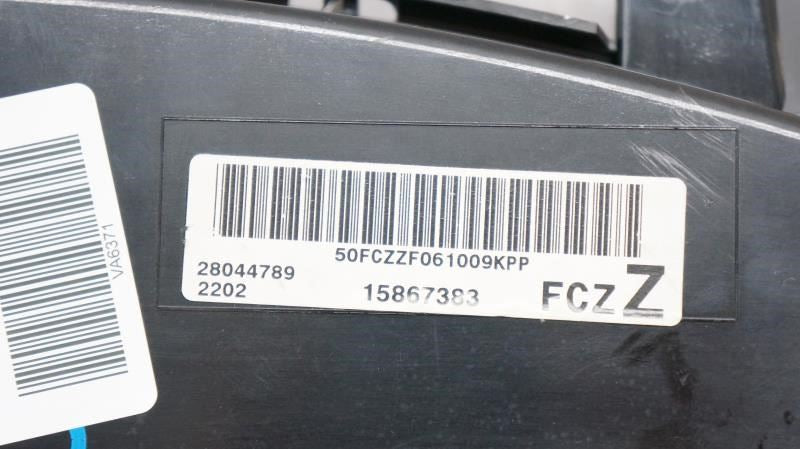 2006-07 Chevrolet Impala Speed Gauge Instrument Cluster Unknown Mileage 15867383 - Alshned Auto Parts