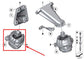2010-15 BMW 750i xDrive 4.4L AWD Front Right Side Engine Support Mount Insulator - Alshned Auto Parts