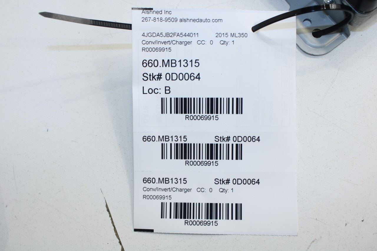 2010-2019 Mercedes-Benz ML350 Power Supply Voltage Inverter Converter Module - Alshned Auto Parts