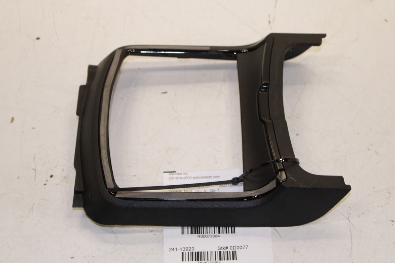 11-23 Dodge Charger GT AWD Center Console Cup Holder Tray Bezel Trim 1WH99DX9AB - Alshned Auto Parts