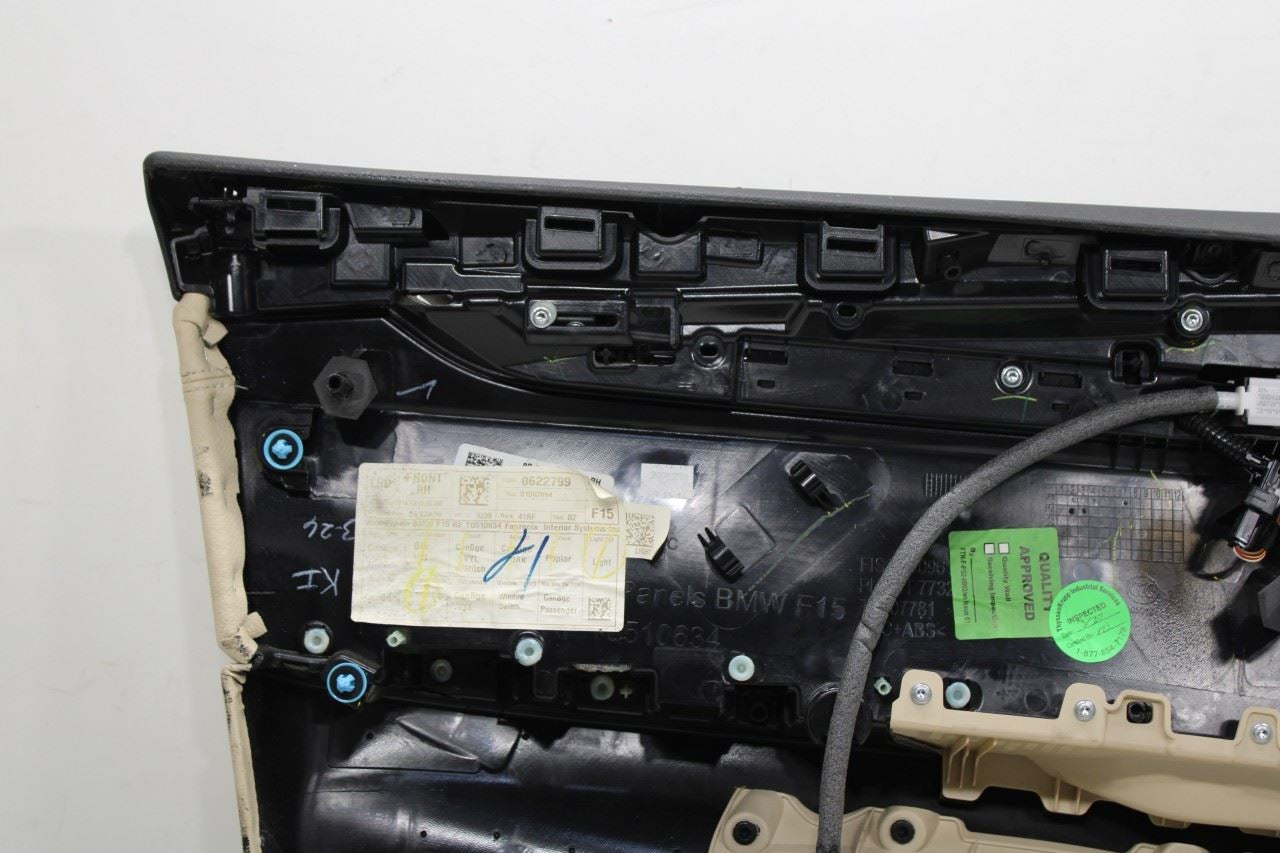 14-18 BMW X5 xDrive35i Front Right Passenger Door Trim Panel 51417369948 *ReaD* - Alshned Auto Parts