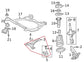 2011-20 Toyota Sienna LE 3.5L FWD Front Right Lower Control Arm 48068-08040 OEM - Alshned Auto Parts