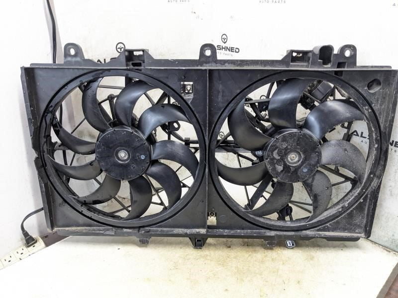 2018 Infiniti Q50 Dual Radiator Cooling Fan Motor Assembly 21481-4HK0A OEM - Alshned Auto Parts