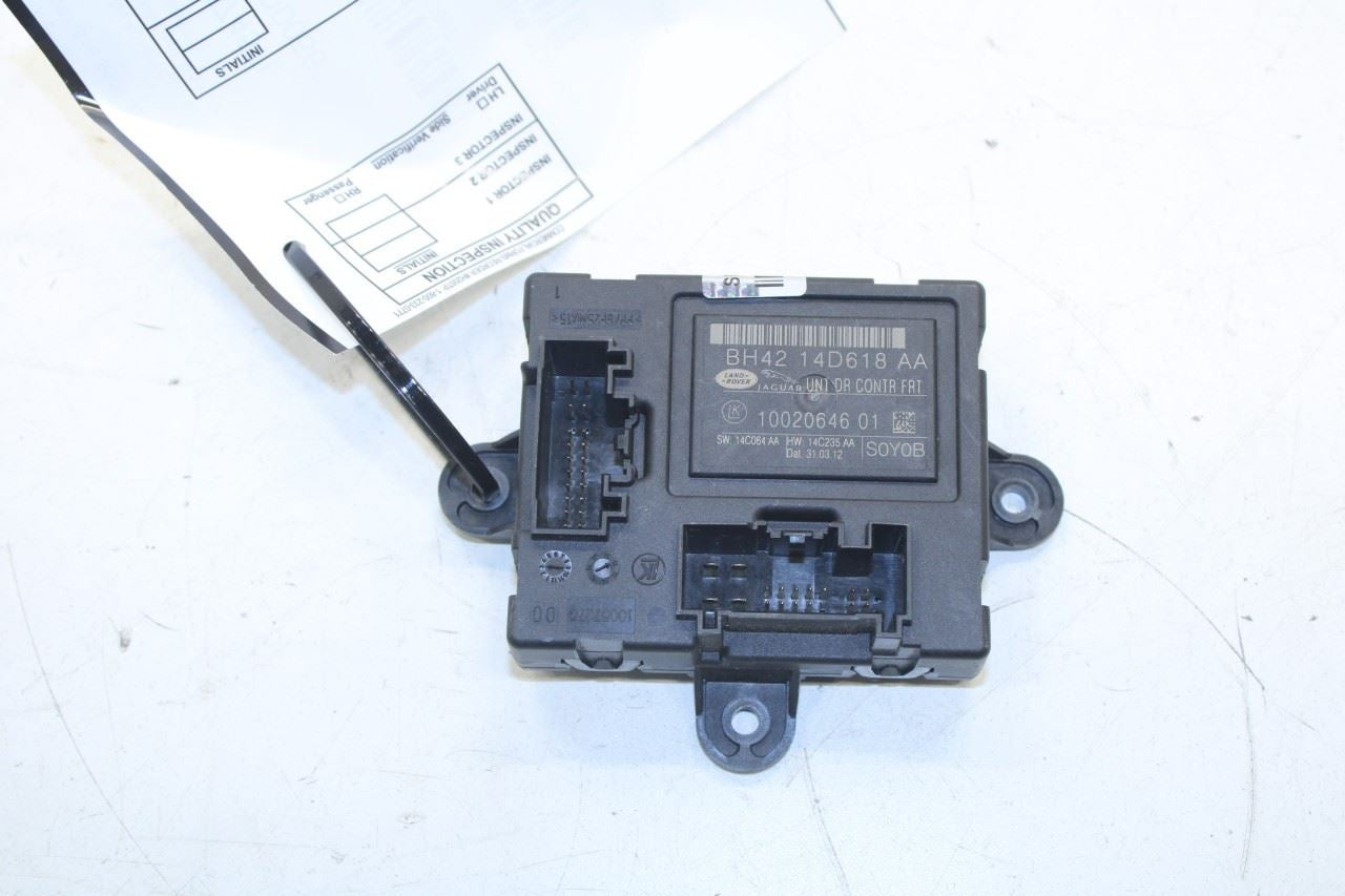 2012-2013 Jaguar XF Portfolio Front Left Side Door Control Module BH42-14D618-AA - Alshned Auto Parts