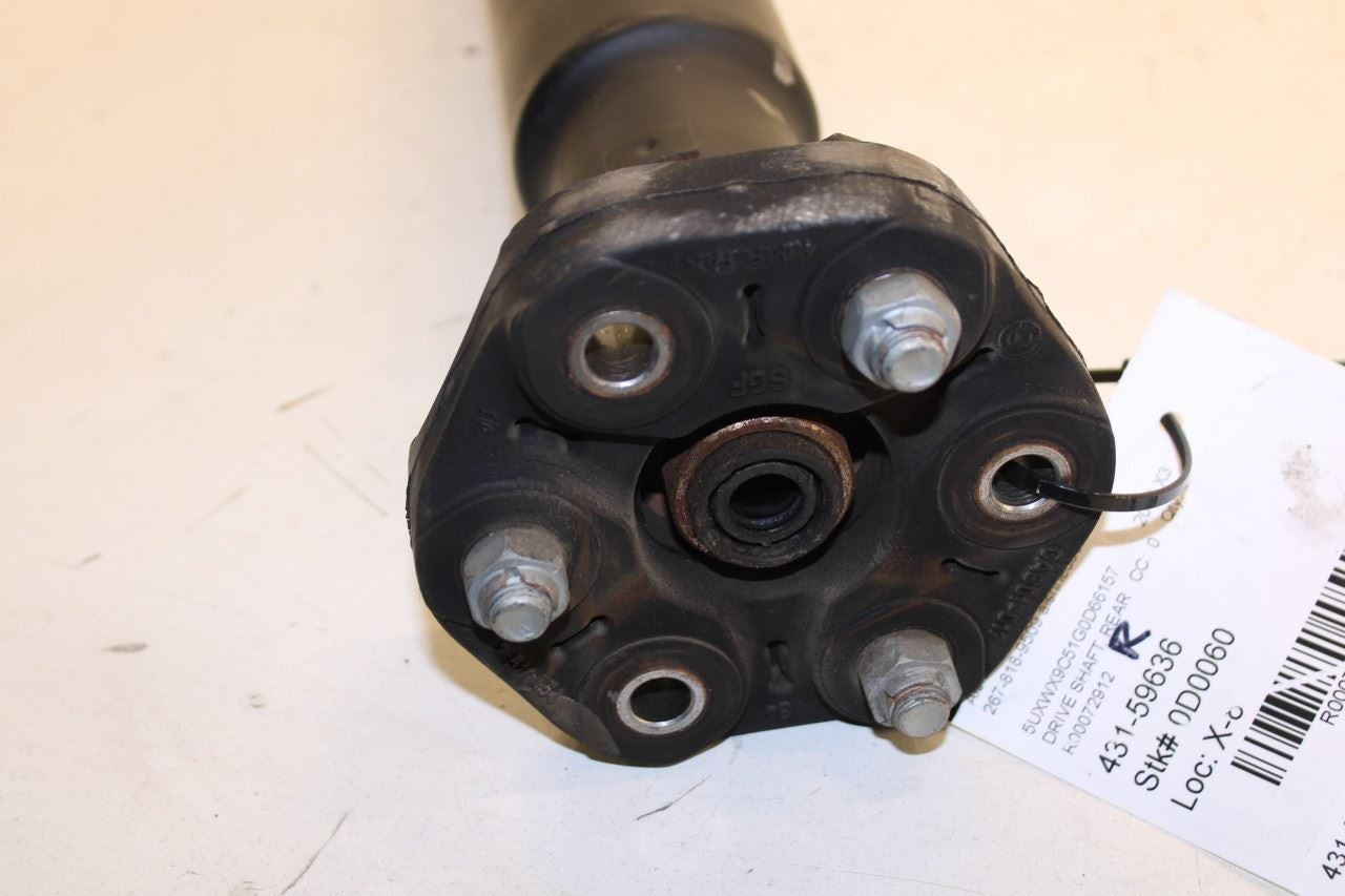 2013-17 BMW X3 xDrive28i 2.0L AWD Rear Drive Shaft Propeller 7589801 OEM *ReaD* - Alshned Auto Parts