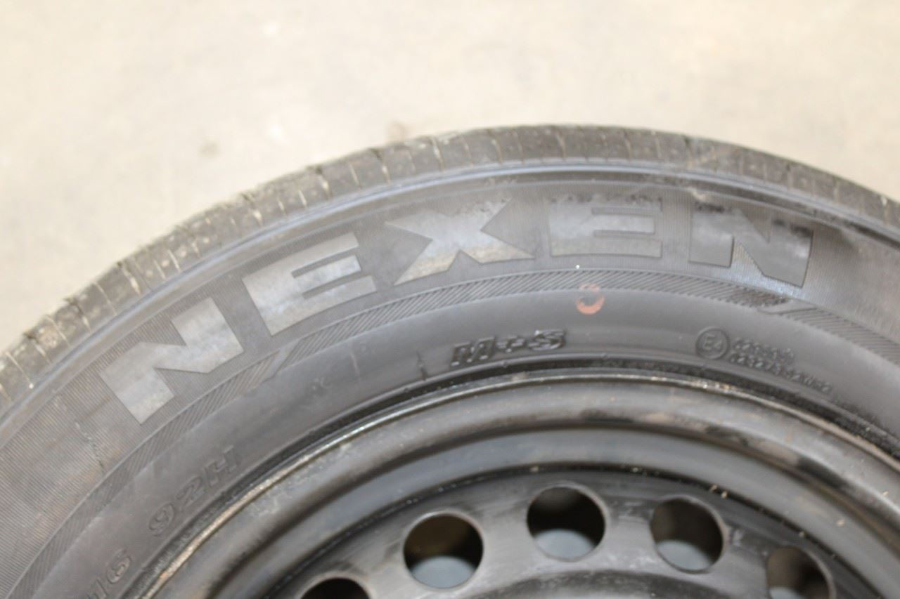 2020-2024 Kia Soul Steel Wheel Tire Nexen 205/60R16 Set of 4 52910-J9000 OEM - Alshned Auto Parts