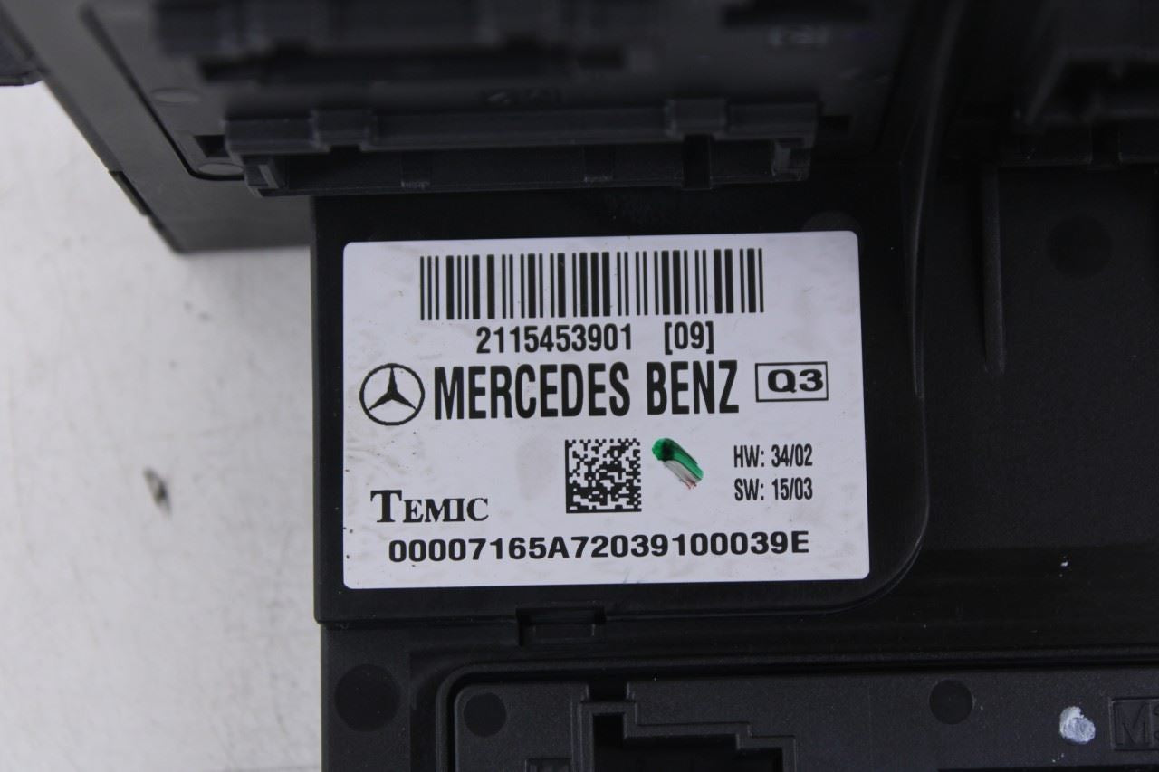 2003-2006 Mercedes-Benz E500 5.0L RWD Front SAM Module Fuse Relay Junction Block - Alshned Auto Parts