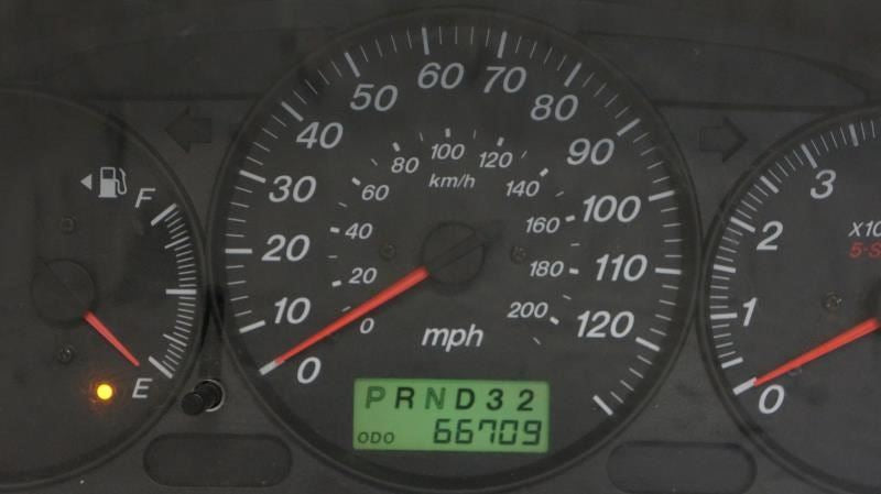02-03 Mazda MPV Speedometer Gauge Instrument Cluster 66K Mileage LD50-55-430 OEM - Alshned Auto Parts
