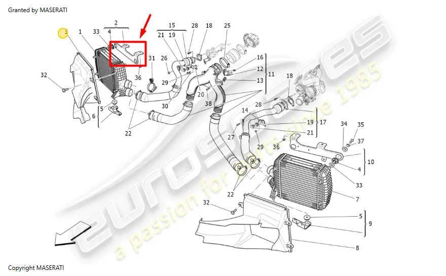 2014-2020 Maserati Ghibli Front Right Radiator Upper Mount Bracket 670001349 OEM - Alshned Auto Parts