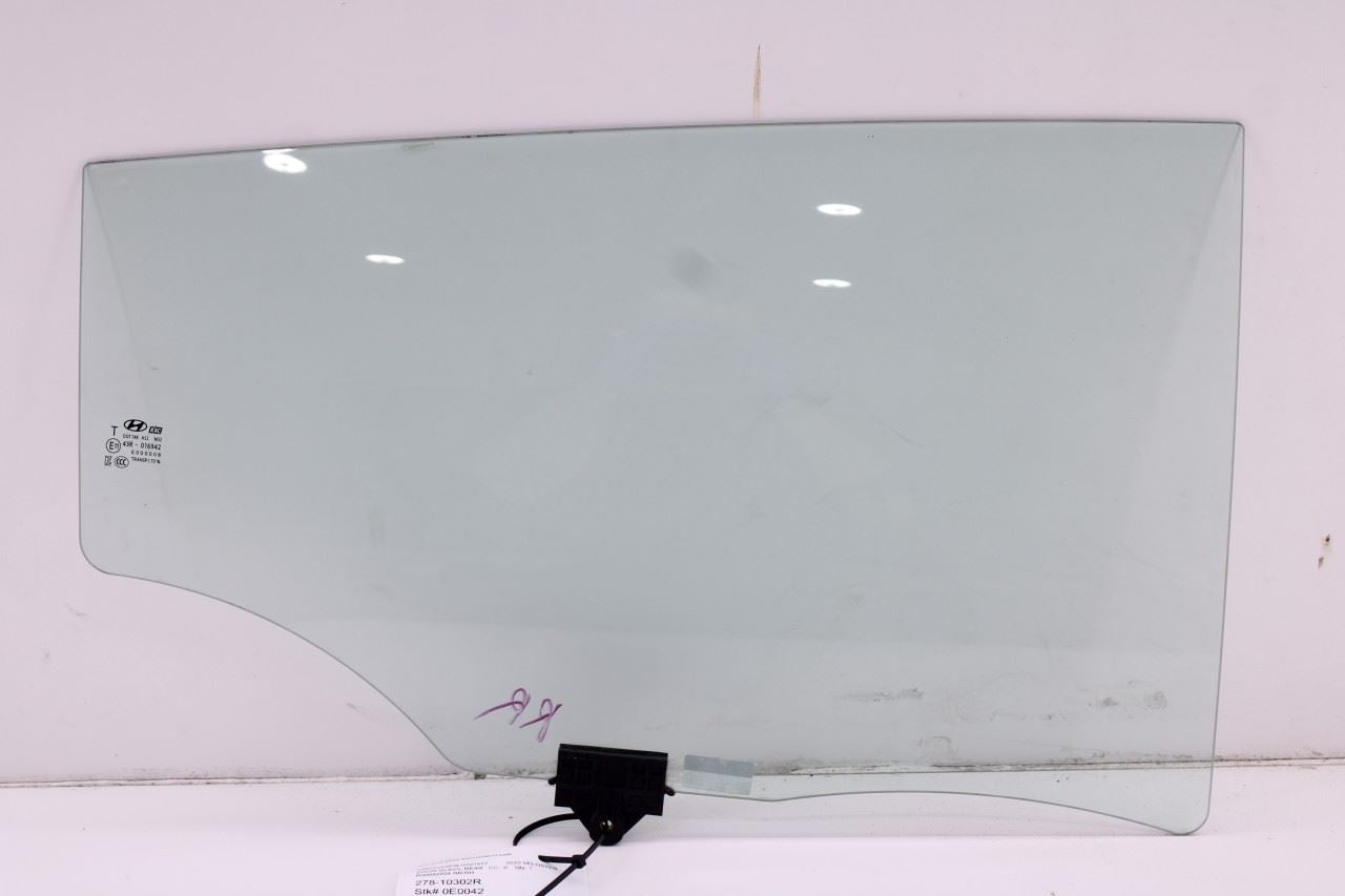 2019-2021 Hyundai Veloster Rear Right Door Window Movable Glass 83420-J3000 OEM0
