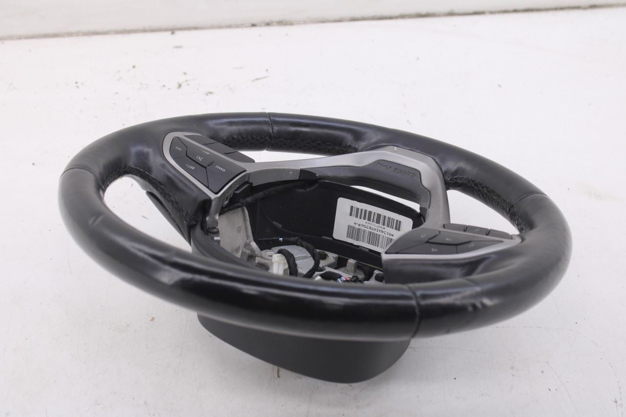 14-22 Jeep Grand Cherokee Laredo X 4X4 Steering Wheel Leather w/ Control Buttons4