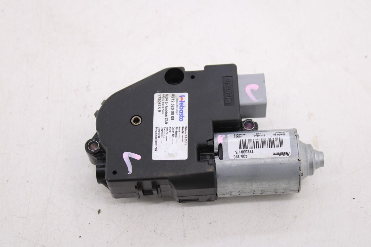 2010-2016 Mercedes-Benz E350 Luxury 4Matic Power Sliding Glass Sunroof Motor Set - Alshned Auto Parts