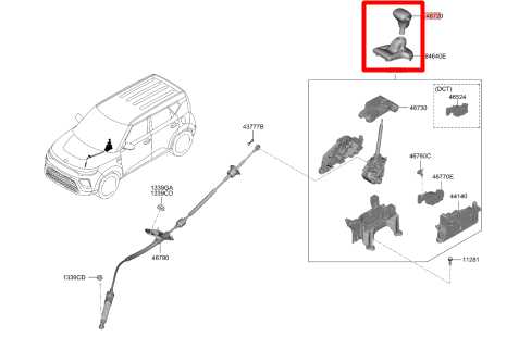 2020-2024 Kia Soul LX 2.0L FWD Automatic Transmission Gear Shifter Boot w/ Knob - Alshned Auto Parts