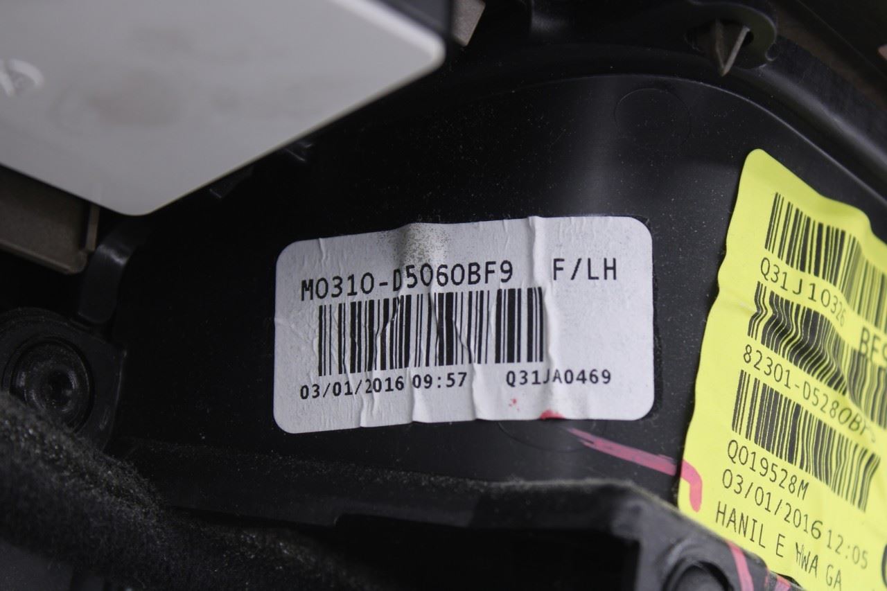 2016-2018 Kia Optima EX Front Left Driver Side Door Trim Panel 82301-D5280BF917