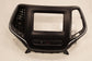 2019-22 Jeep Cherokee Latitude Dash Center Screen Bezel Trim w/ Air Vent Grille - Alshned Auto Parts
