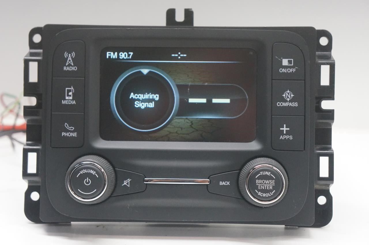 2015-2017 Jeep Renegade Audio Radio Receiver Uconnect w/ 5'' Display 07356594700 - Alshned Auto Parts