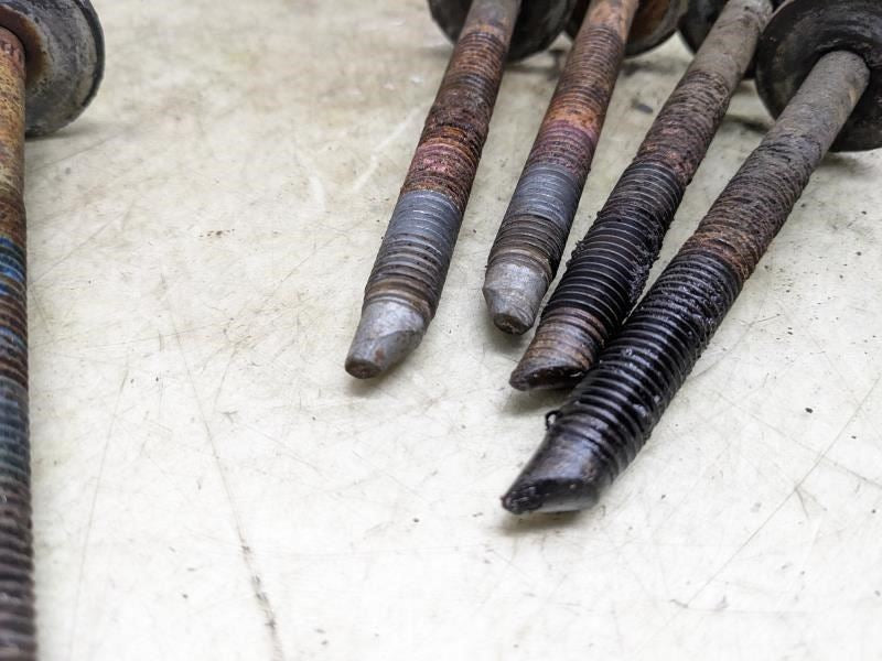 2011-2016 Ford F250SD Crew Cab Body Cabin Bolt Set of 8 W715132-S439K OEM - Alshned Auto Parts