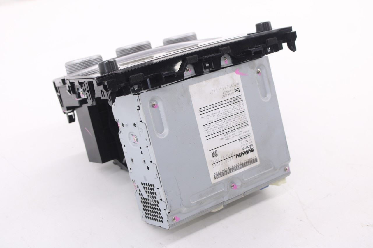 2015 Subaru Impreza Radio Faceplate HVAC Control Panel with Receiver and Display6