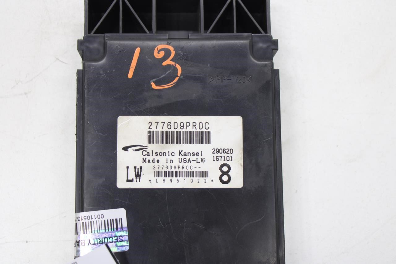 2020 Nissan Pathfinder Air Conditioner Control Amplifier 27760-9PR0C OEM5
