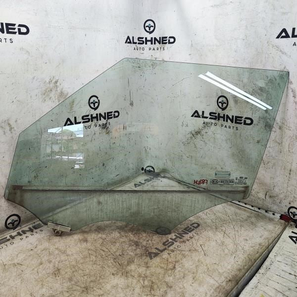 2014-2016 Kia Soul Front Left Driver Side Door Window Glass 82410-B2000 OEM - Alshned Auto Parts