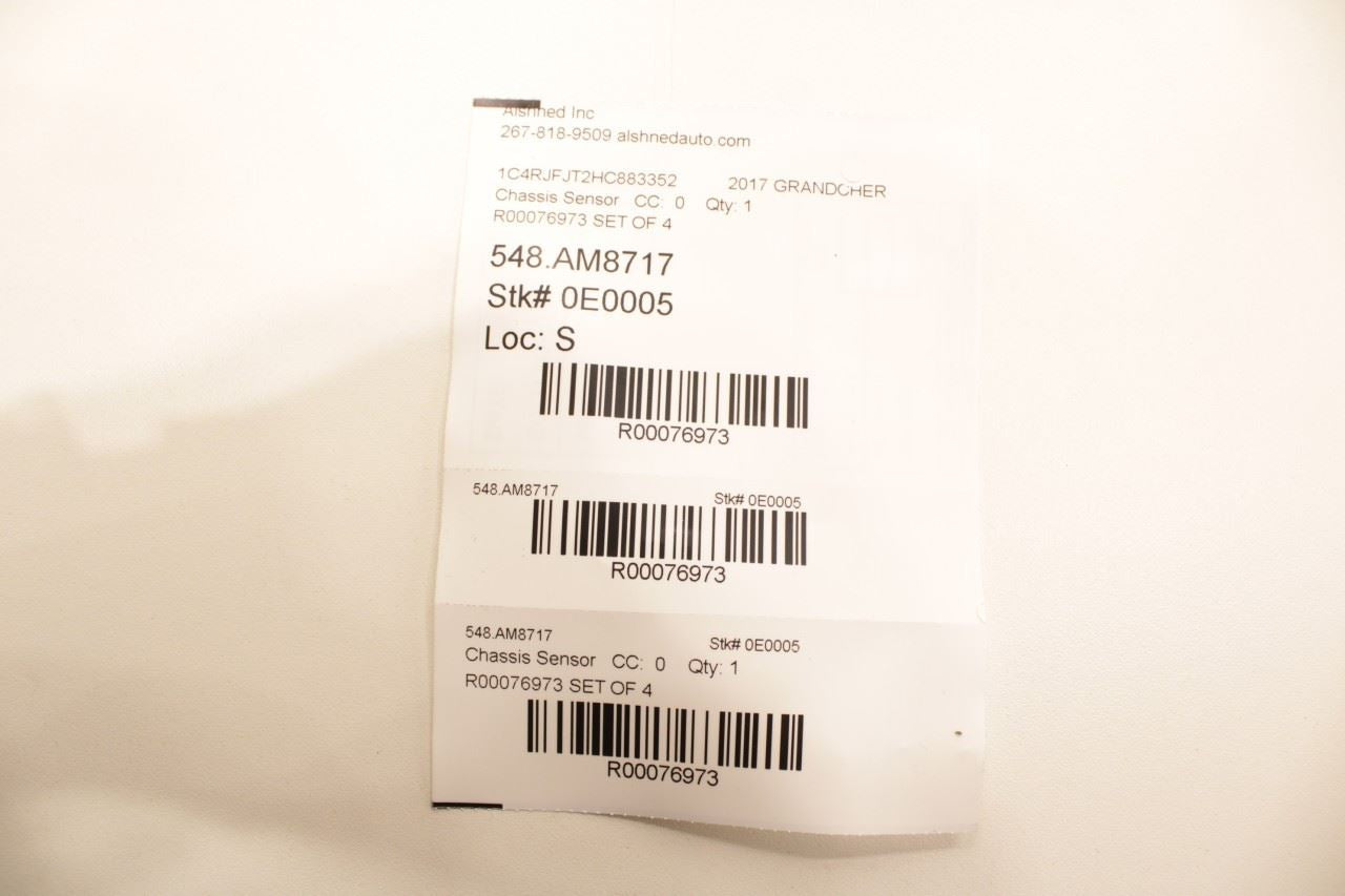 2011-2021 Jeep Grand Cherokee Summit Acceleration Sensor Set of 4 56054085AA OEM - Alshned Auto Parts