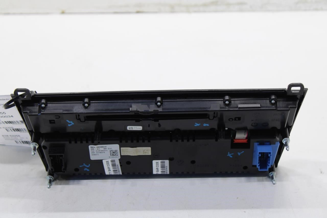 2010-15 BMW 750i xDrive Audio Radio Faceplate w/ HVAC Control Panel 9324363 OEM - Alshned Auto Parts
