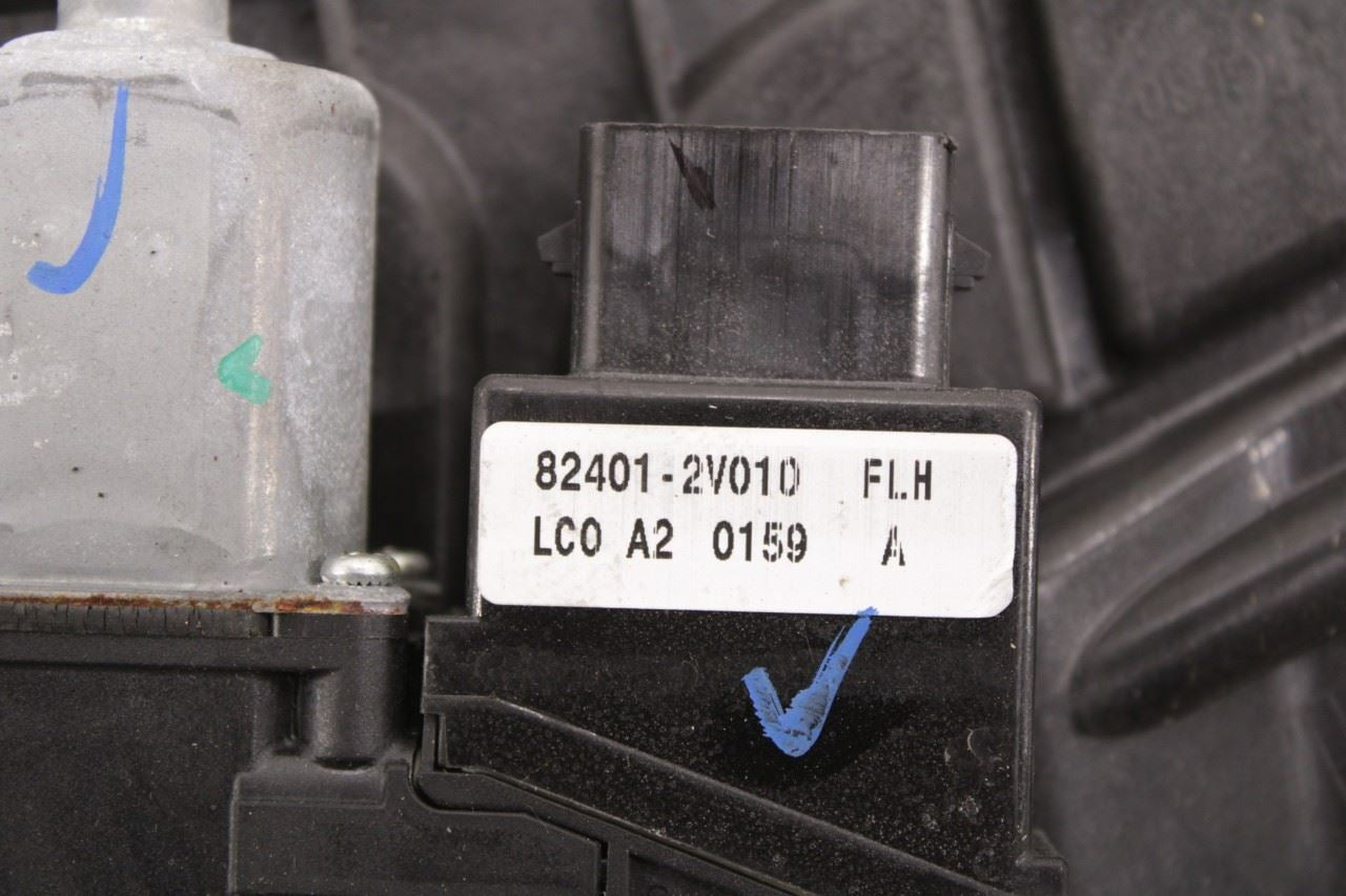 2011-2017 Hyundai Veloster Turbo Front Left Side Door Window Regulator w/ Motor - Alshned Auto Parts