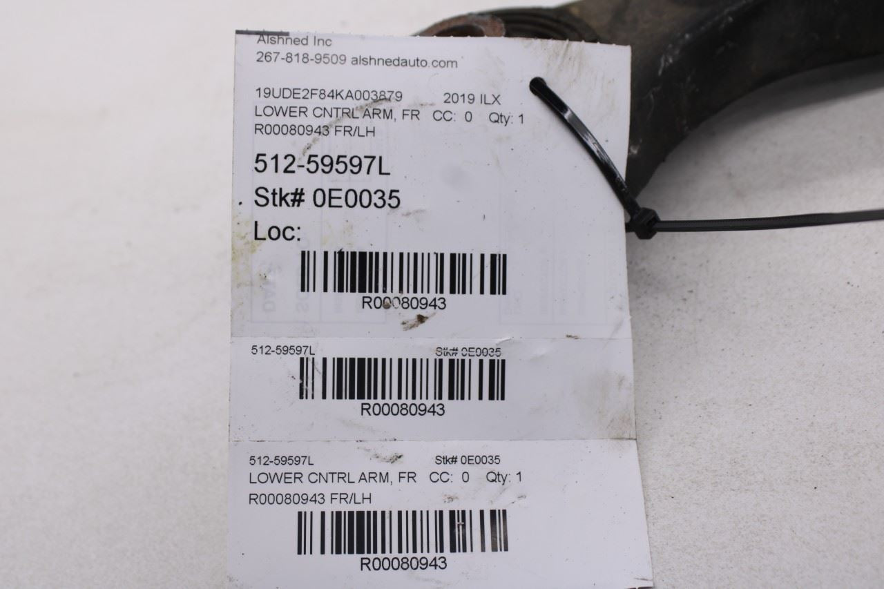 16-22 Acura ILX Technology A-Spec FWD Front Left Lower Control Arm 51360-TV9-A01 - Alshned Auto Parts