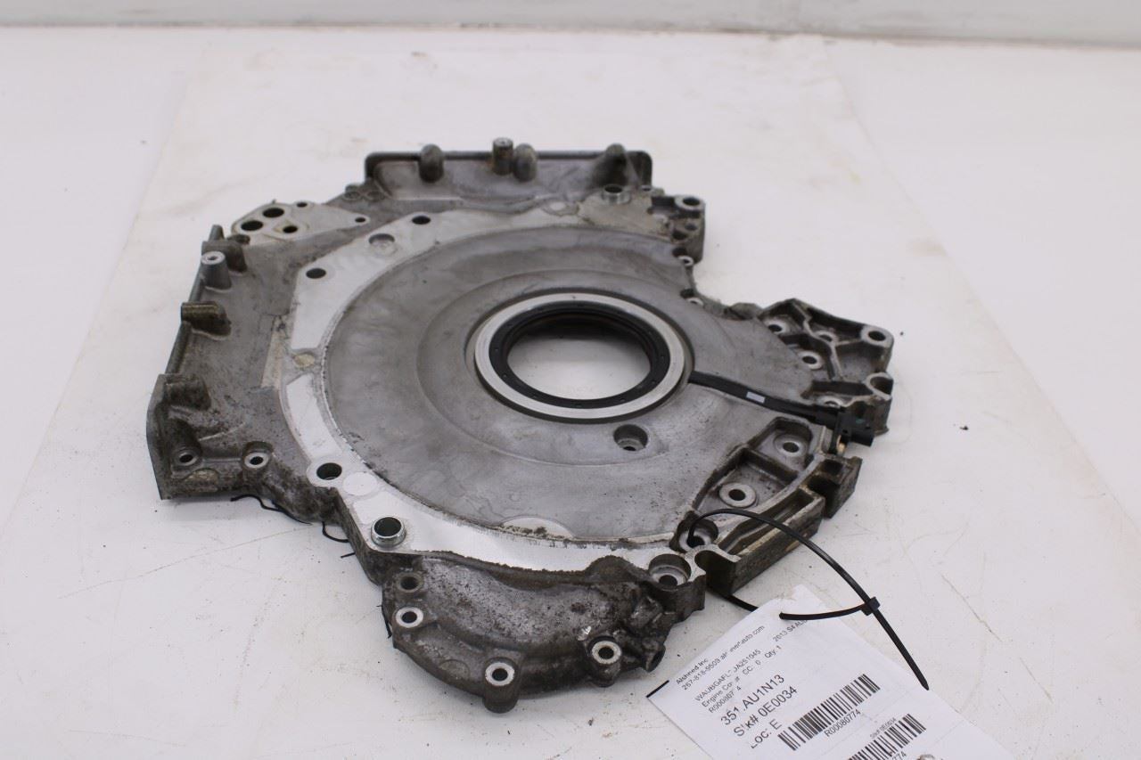 2010-2016 Audi S4 Premium Plus 3.0L Engine Timing Chain Rear Main Seal Retainer2
